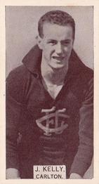 1933 Wills's Victorian Footballers (Small) #66 Joe Kelly Front